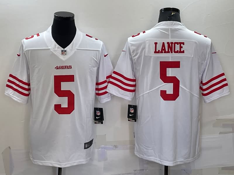 San Francisco 49ers White NFL Jersey 03