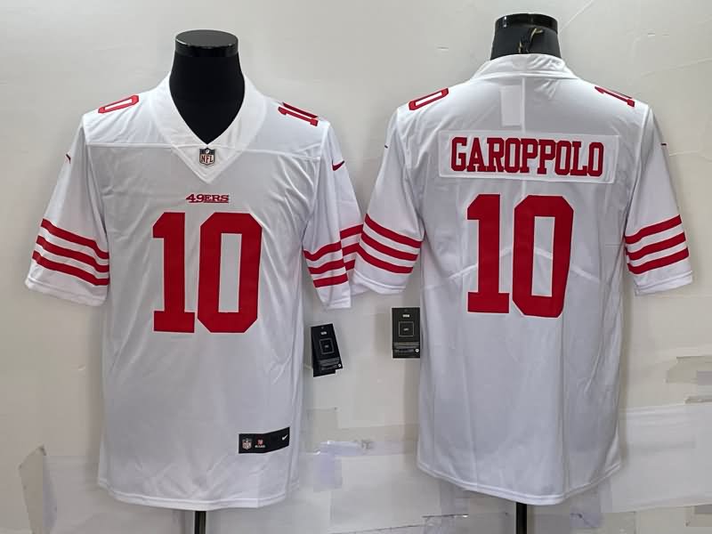 San Francisco 49ers White NFL Jersey 03