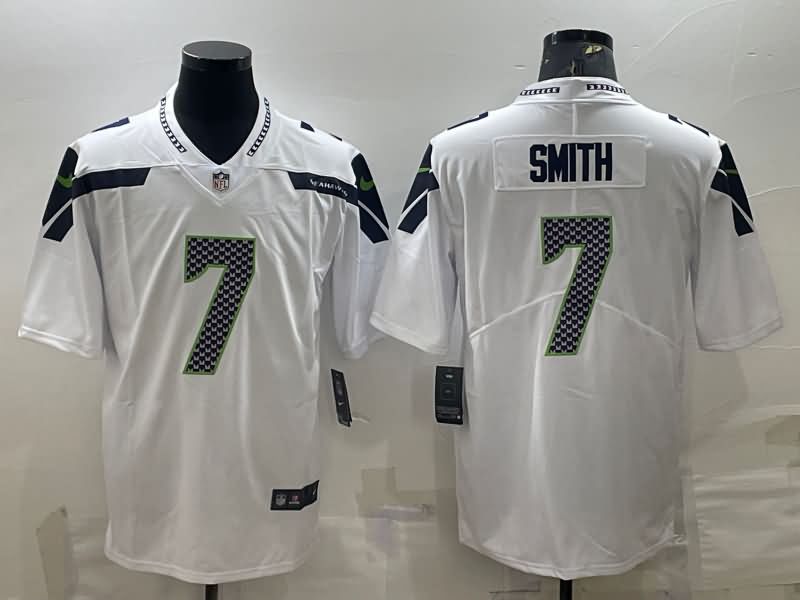 Seattle Seahawks White NFL Jersey