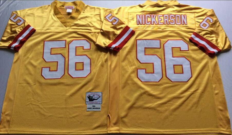 Tampa Bay Buccaneers Yellow Retro NFL Jersey