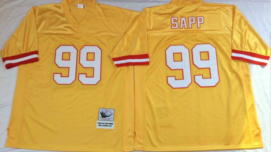 Tampa Bay Buccaneers Yellow Retro NFL Jersey