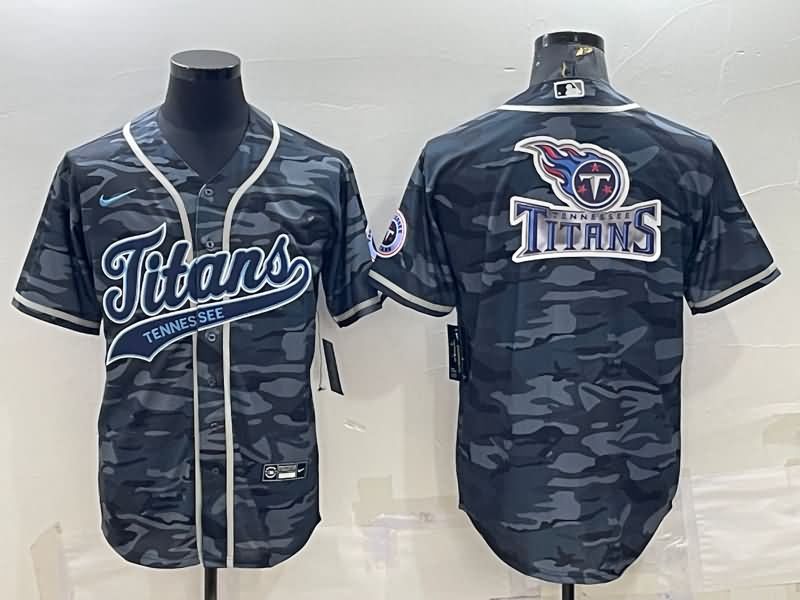 Tennessee Titans Camouflage MLB&NFL Jersey