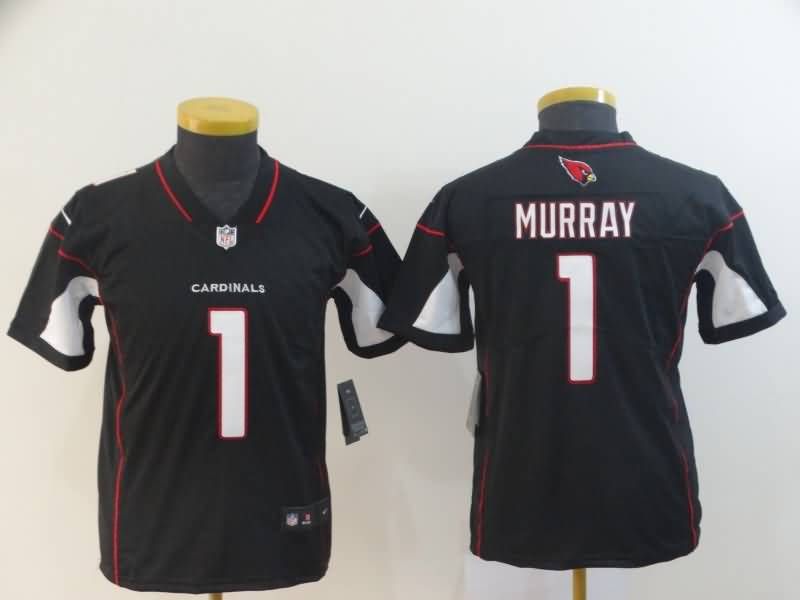 Kids Arizona Cardinals Black #1 MURRAY NFL Jersey