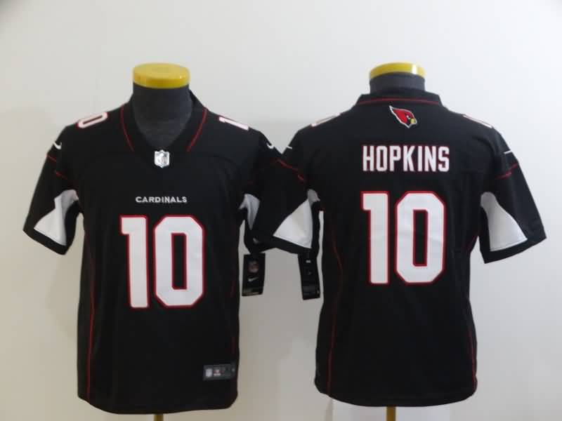 Kids Arizona Cardinals Black #10 HOPKINS NFL Jersey