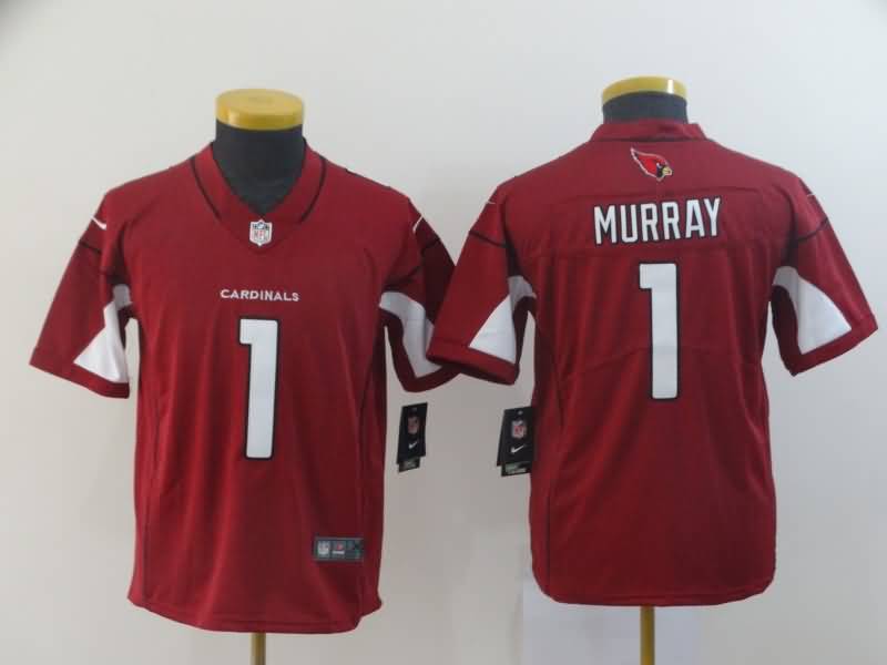 Kids Arizona Cardinals Red #1 MURRAY NFL Jersey