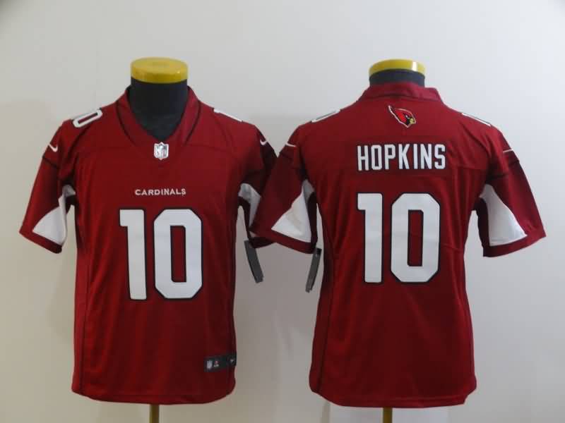 Kids Arizona Cardinals Red #10 HOPKINS NFL Jersey