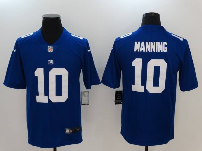Kids New York Giants Blue #10 MANNING NFL Jersey
