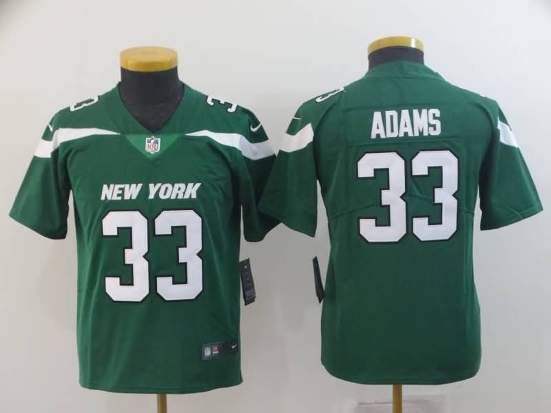 Kids New York Jets Green #33 ADAMS NFL Jersey