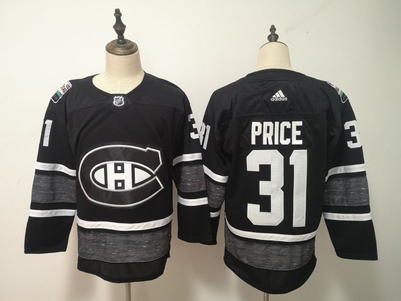 2019 Montreal Canadiens Black #31 PRICE All Star NHL Jersey