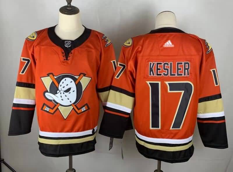 Anaheim Ducks Orange #17 KESLER NHL Jersey