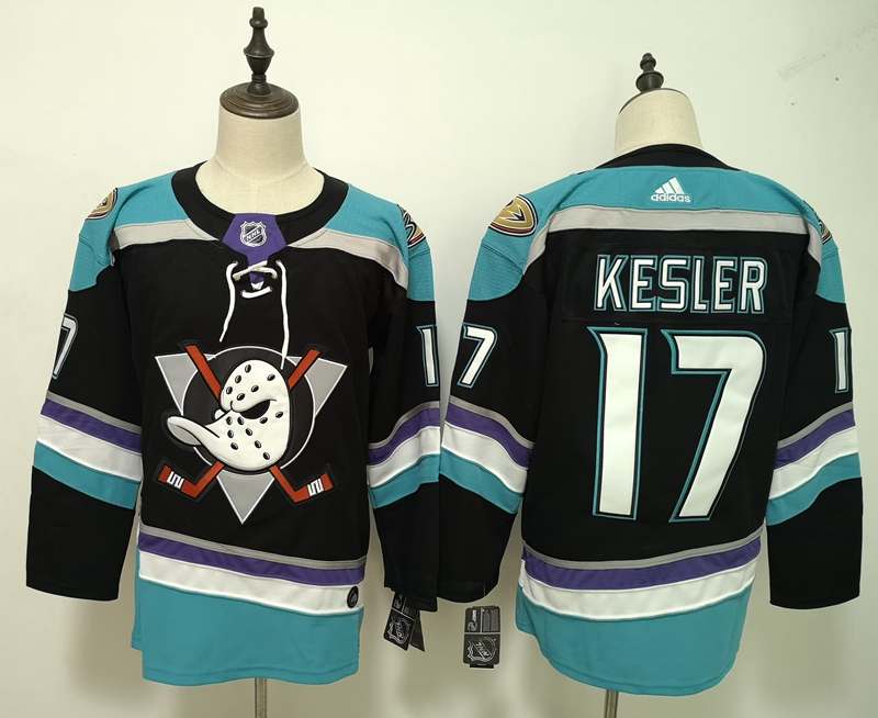 Anaheim Ducks Black #17 KESLER NHL Jersey 02