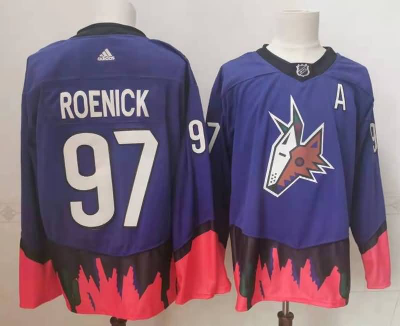 Arizona Coyotes Purple #97 ROENICK NHL Jersey