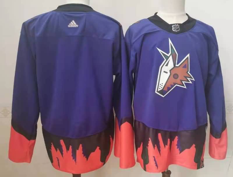 Arizona Coyotes Purple NHL Jersey Custom