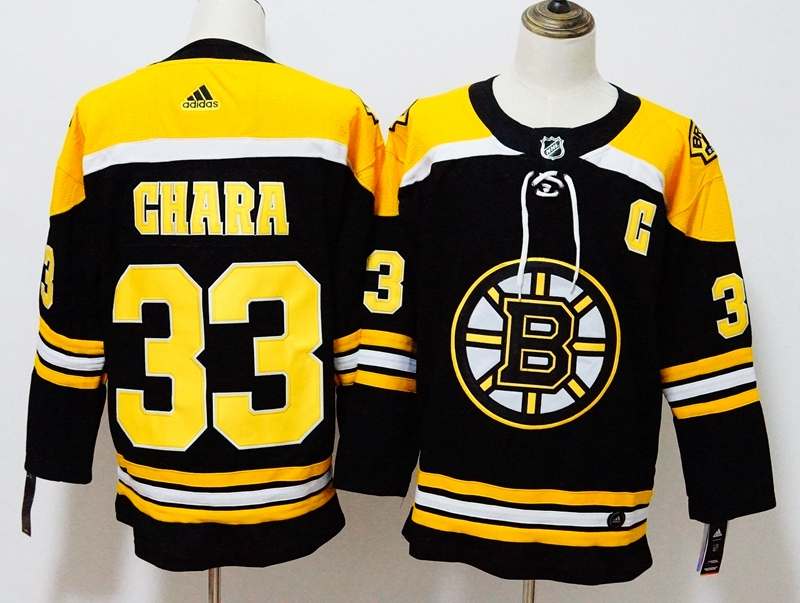 Boston Bruins Black #33 GHARA NHL Jersey