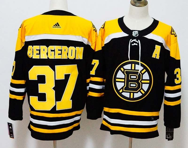 Boston Bruins Black #37 BERGERON NHL Jersey