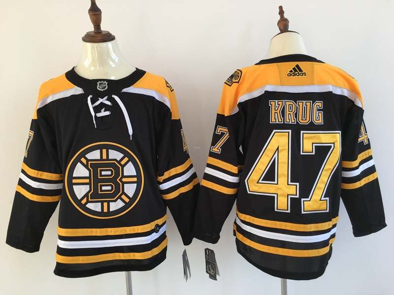 Boston Bruins Black #47 KRUG NHL Jersey