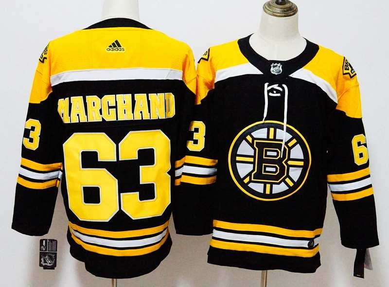 Boston Bruins Black #63 MARGHAND NHL Jersey