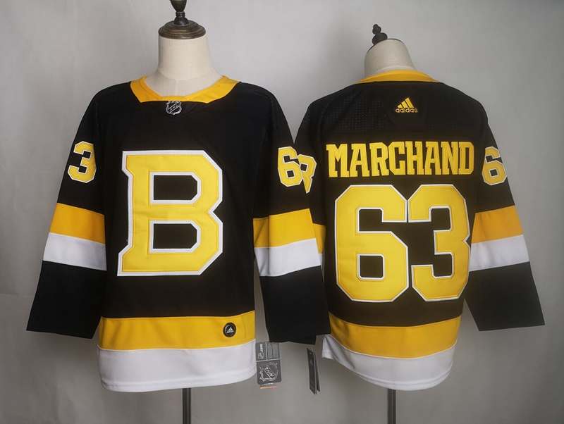 Boston Bruins Black #63 MARGHAND Classics NHL Jersey