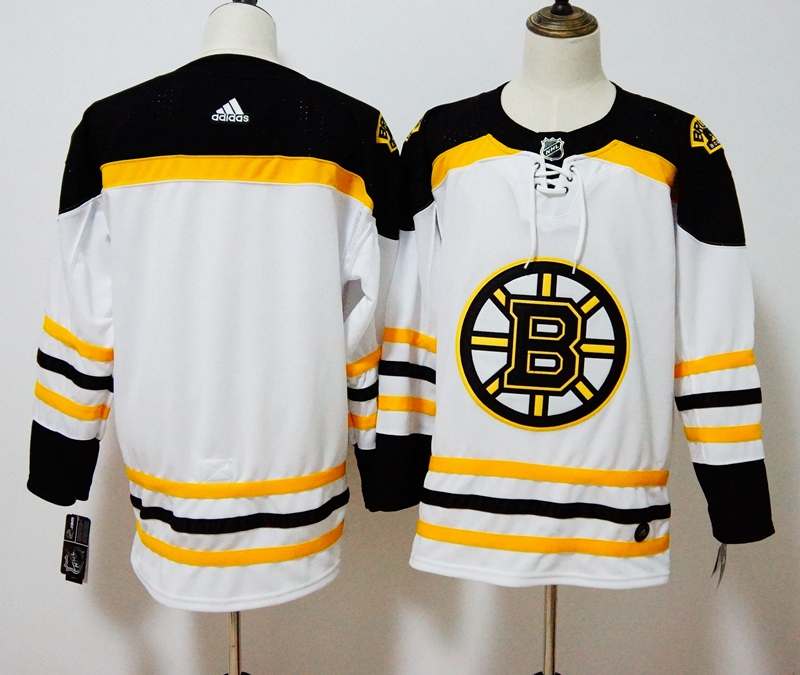 Boston Bruins White NHL Jersey Custom