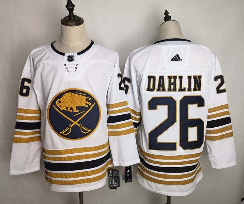 Buffalo Sabres White #26 DAHLIN NHL Jersey 02