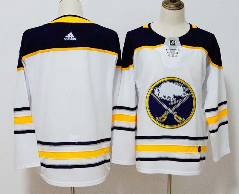 Buffalo Sabres White NHL Jersey Custom