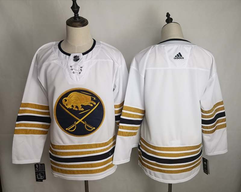 Buffalo Sabres White NHL Jersey Custom 02