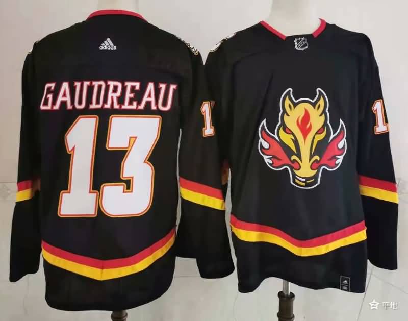 Calgary Flames Black #13 GAUDREAU NHL Jersey