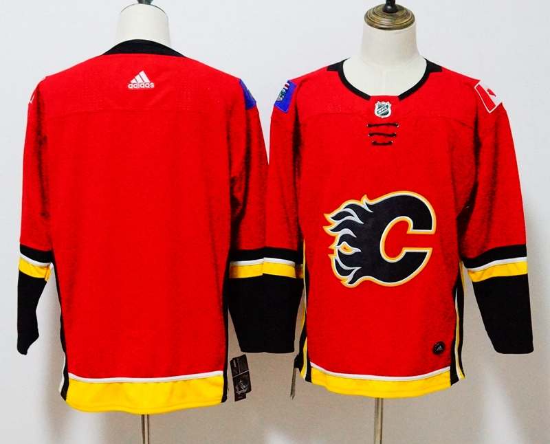 Calgary Flames Red NHL Jersey Custom
