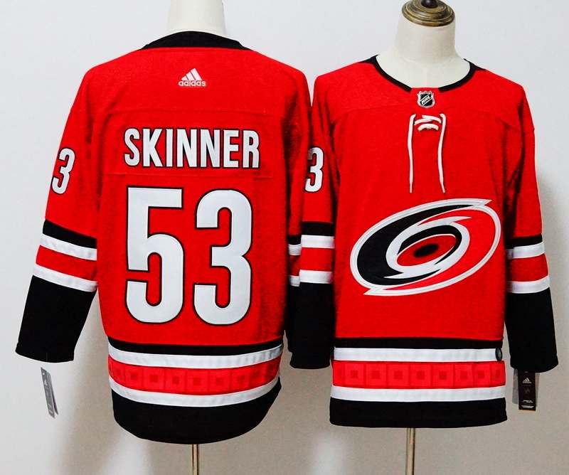 Carolina Hurricanes Red #53 SKINNER NHL Jersey