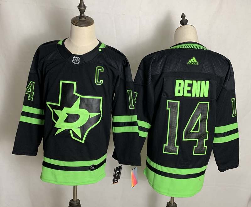 Dallas Stars Black #14 BENN NHL Jersey
