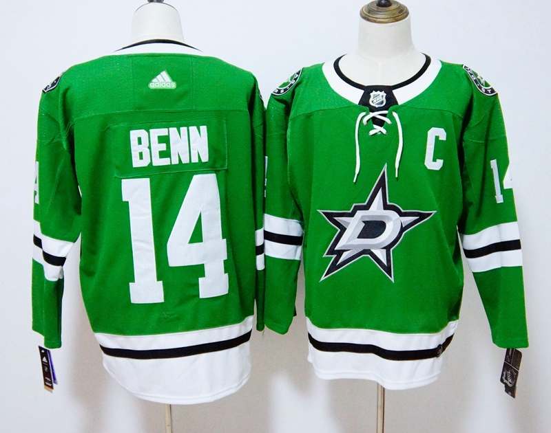 Dallas Stars Green #14 BENN NHL Jersey