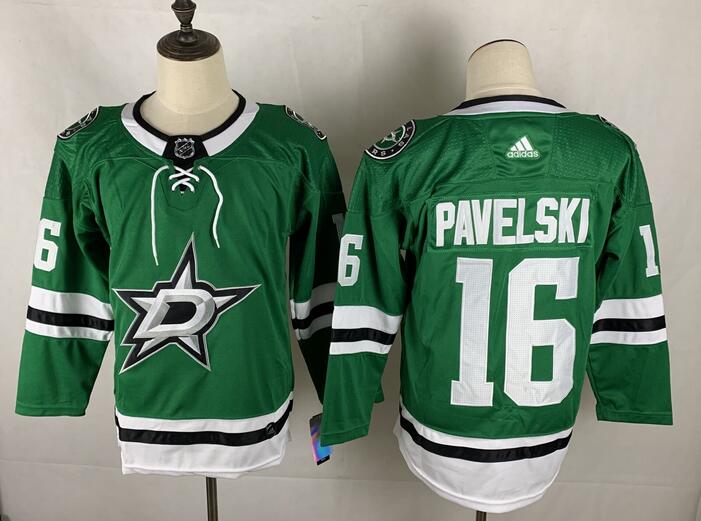 Dallas Stars Green #16 PAVELSKI NHL Jersey