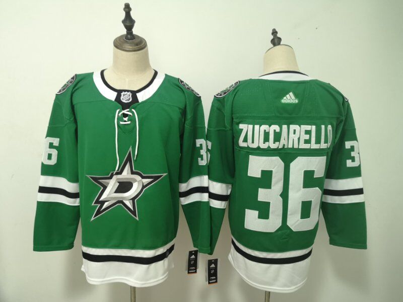 Dallas Stars Green #36 ZUCCARELLO NHL Jersey