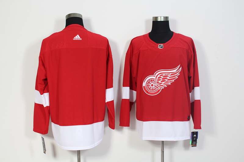 Detroit Red Wings Red NHL Jersey Custom