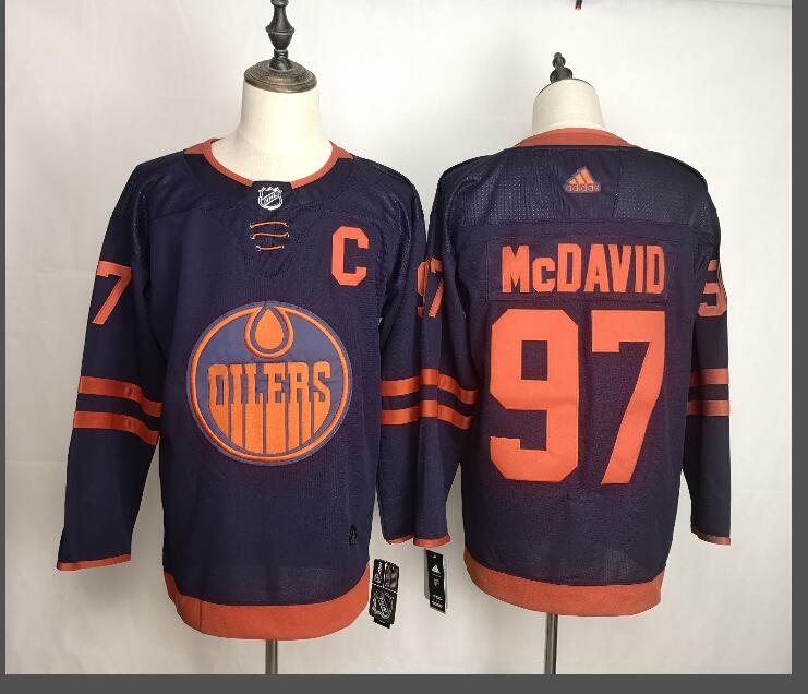 Edmonton Oilers Dark Blue #97 MCDAVID NHL Jersey