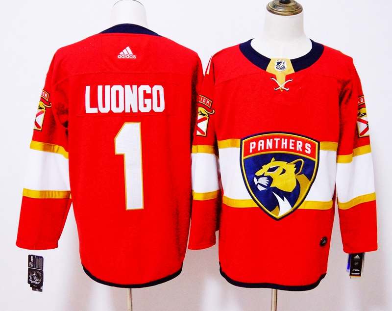 Florida Panthers Red #1 LUONGO NHL Jersey