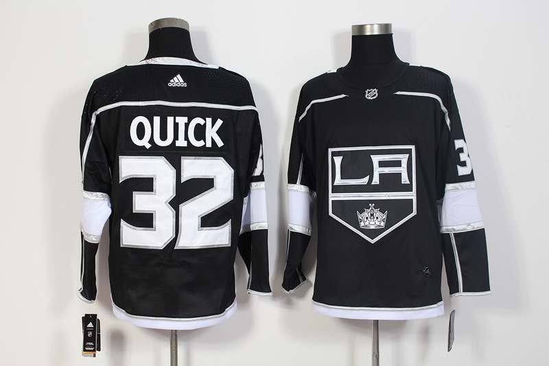 Los Angeles Kings Black #32 QUICK NHL Jersey