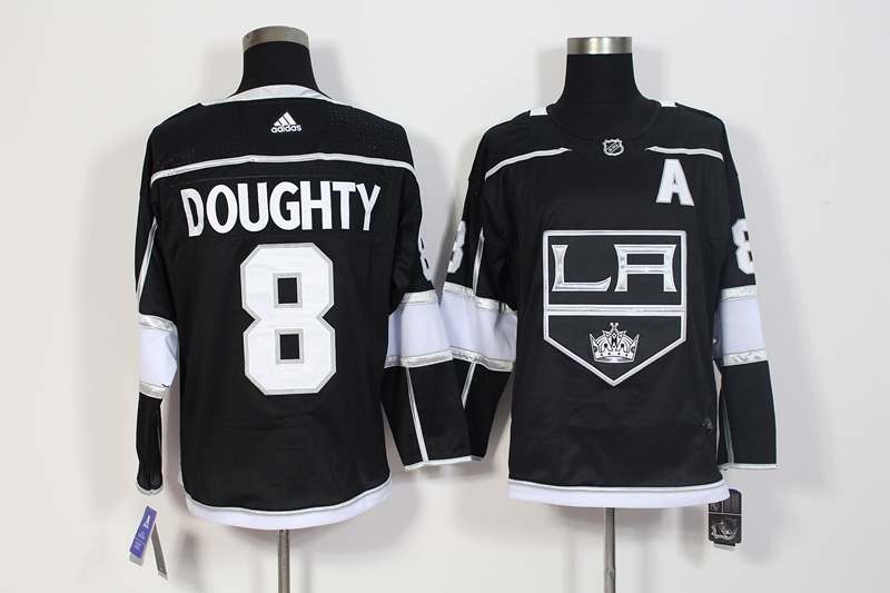 Los Angeles Kings Black #8 DOUGHTY NHL Jersey