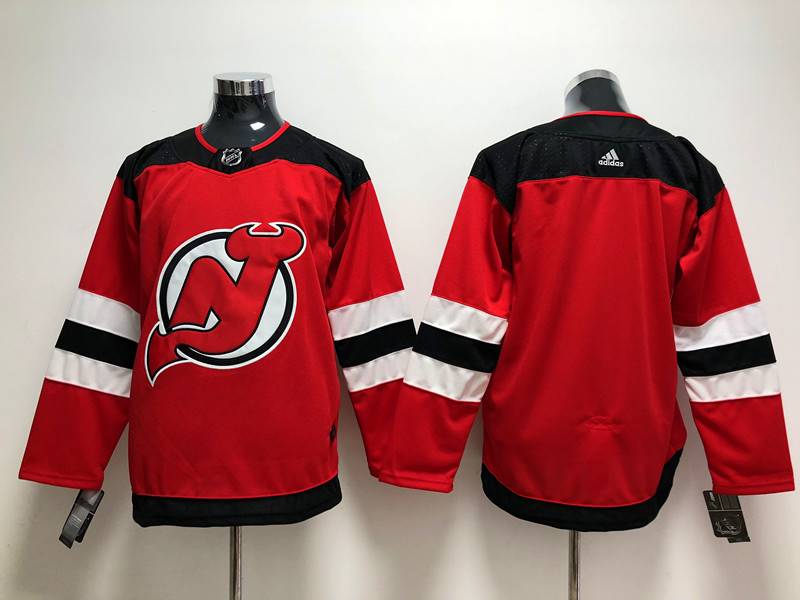 New Jersey Devils Red NHL Jersey Custom