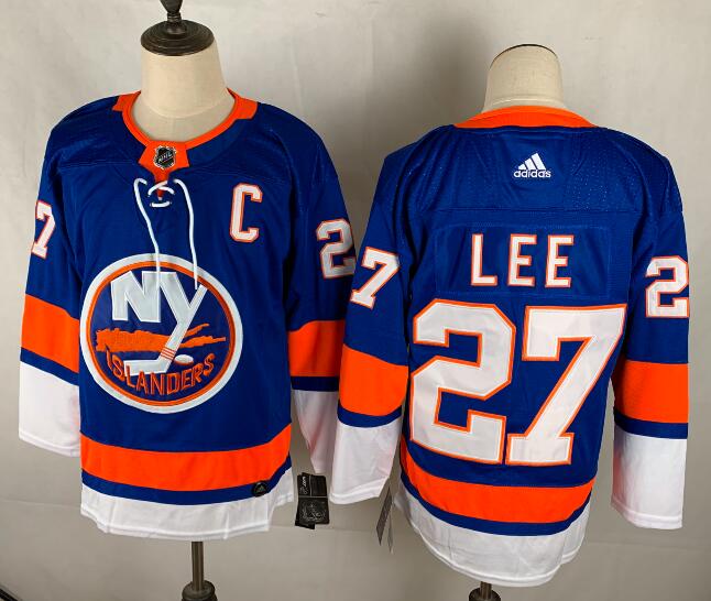 New York Islanders Blue #27 LEE NHL Jersey
