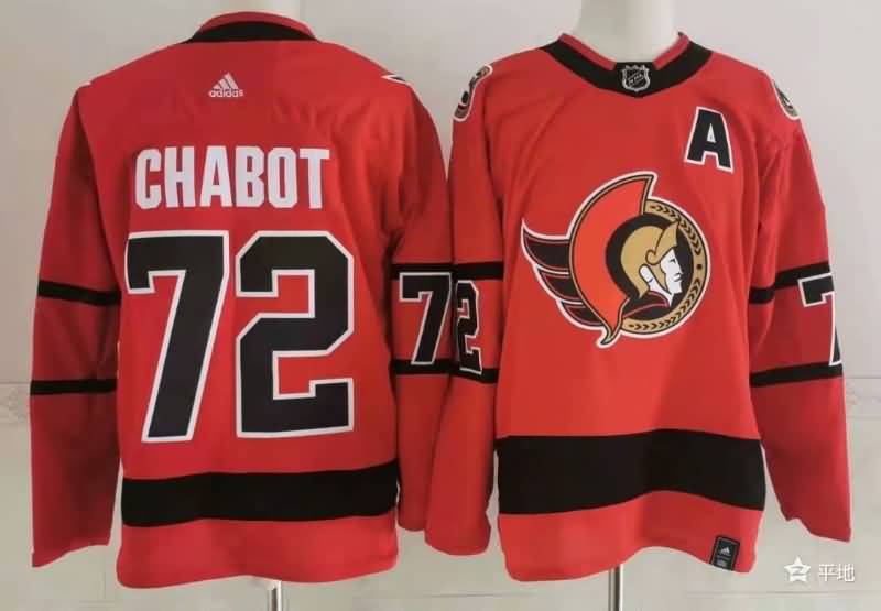 Ottawa Senators Red #72 CHABOT NHL Jersey