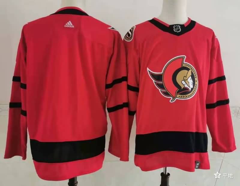 Ottawa Senators Red NHL Jersey Custom 02