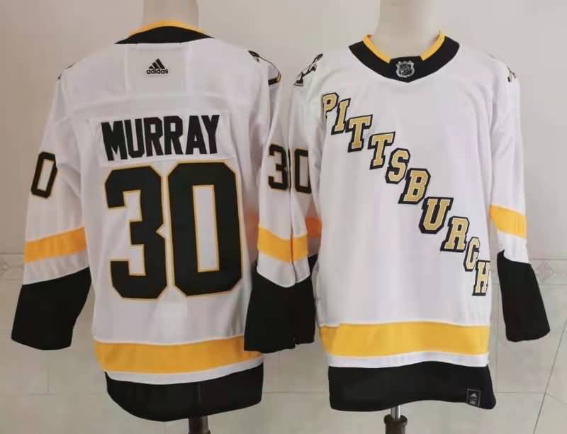 Pittsburgh Penguins White #30 MURRAY NHL Jersey