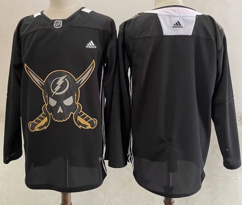 Tampa Bay Lightning Black NHL Jersey Custom