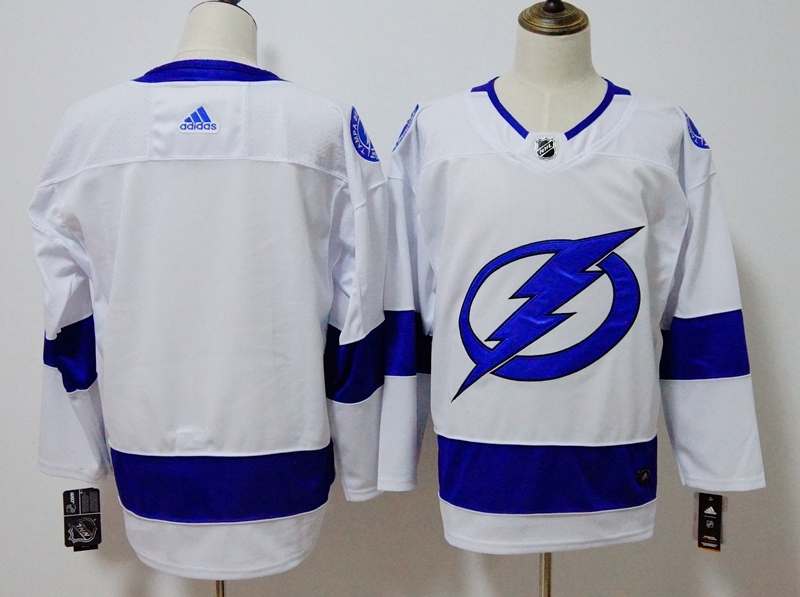 Tampa Bay Lightning White NHL Jersey Custom