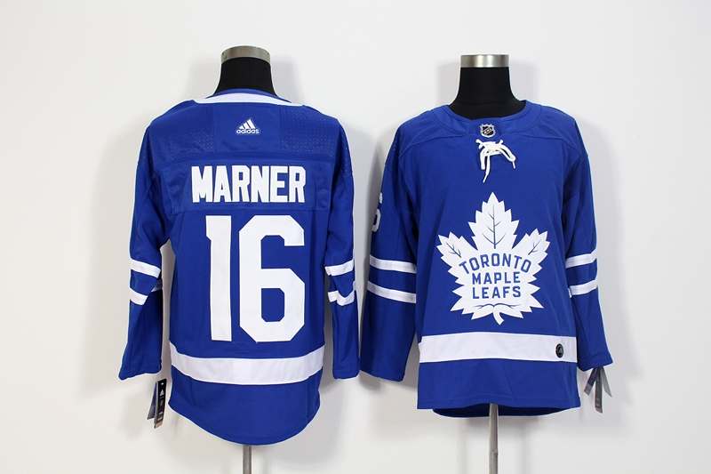 Toronto Maple Leafs Blue #16 MARNER NHL Jersey