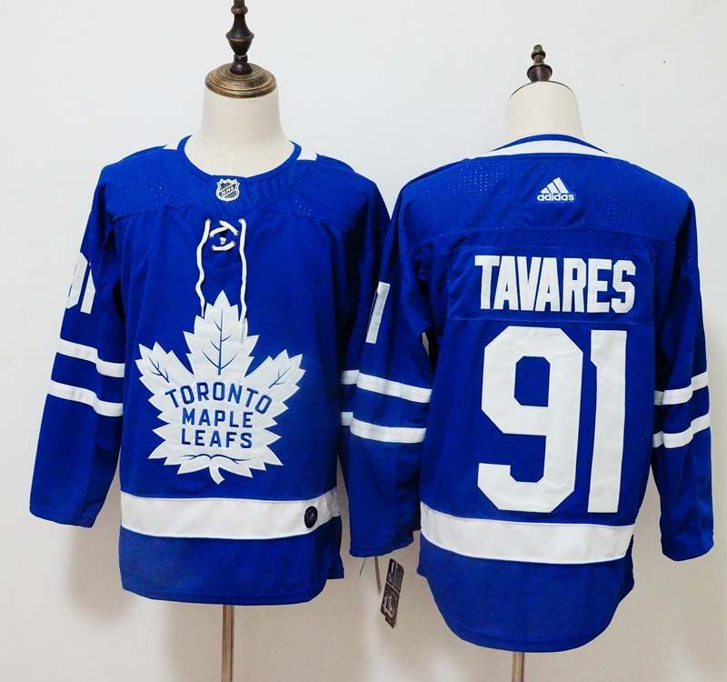 Toronto Maple Leafs Blue #91 TAVARES NHL Jersey