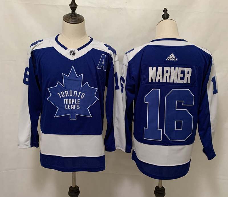 Toronto Maple Leafs Blue #16 MARNER Classics NHL Jersey
