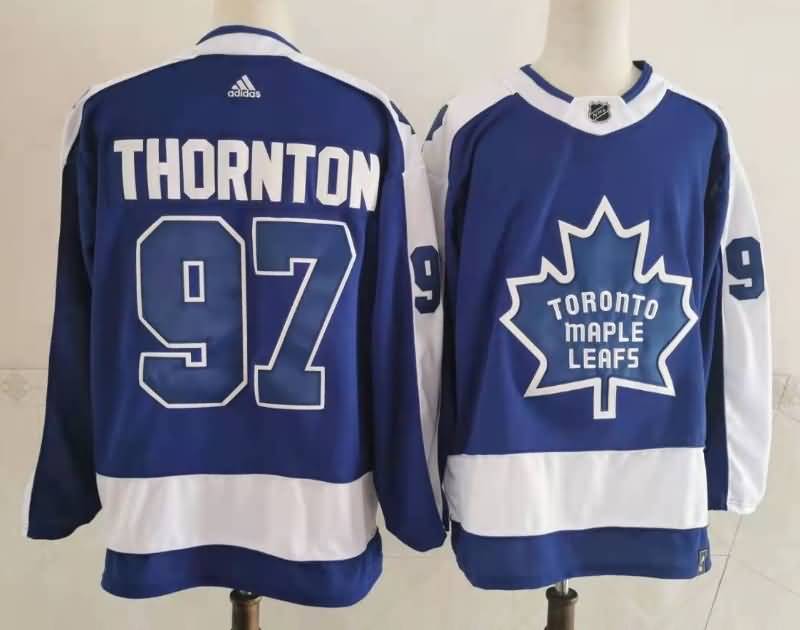 Toronto Maple Leafs Blue #97 THORNTON Classica NHL Jersey