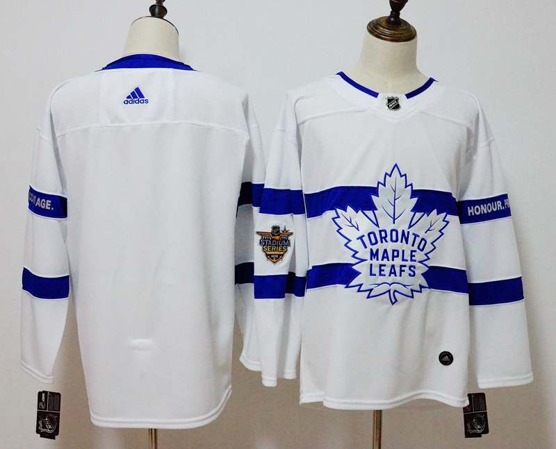 Toronto Maple Leafs White NHL Jersey Custom 02